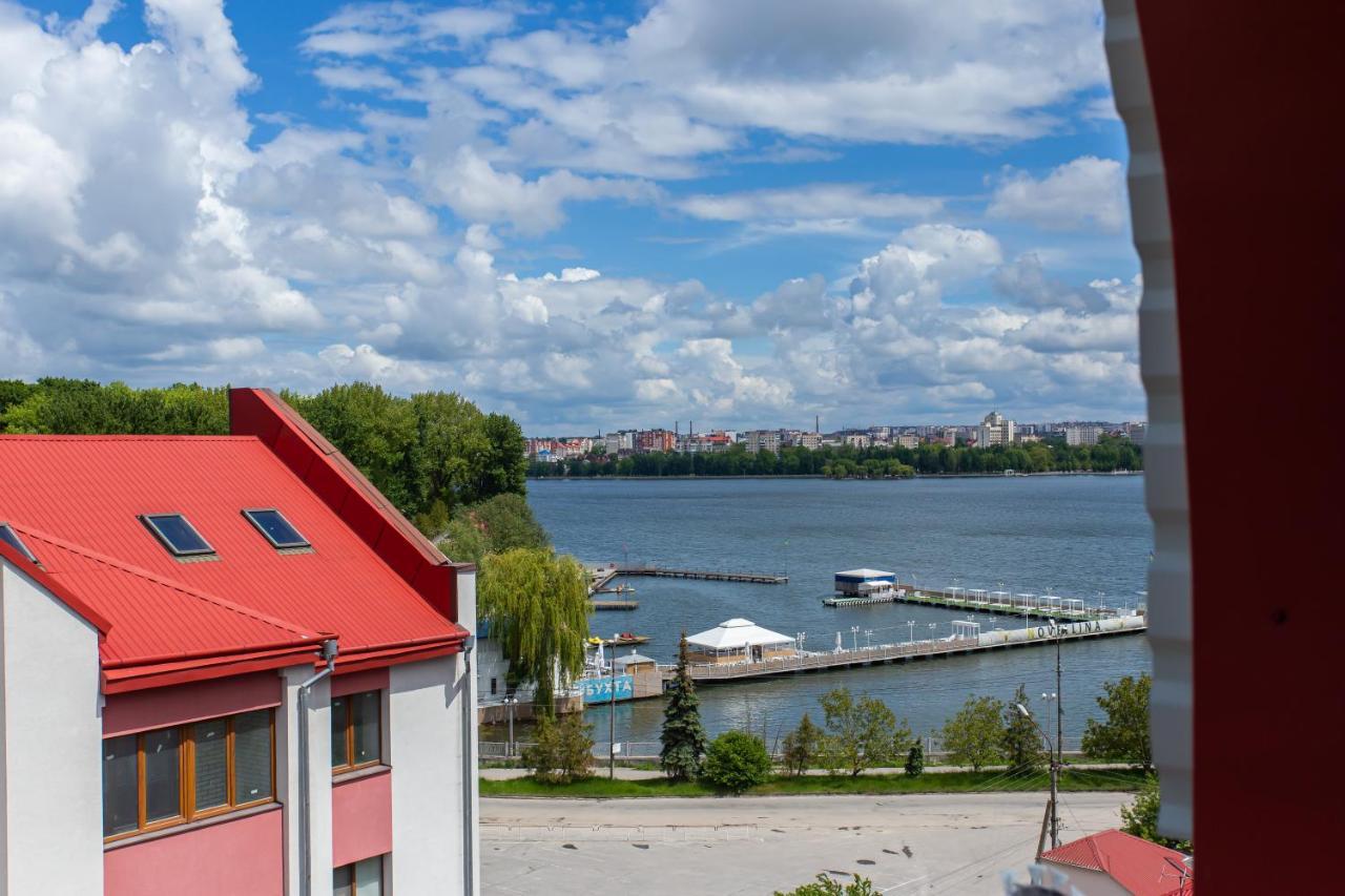 2 Кім. Квартира З Видом На Озеро+5 Хв Доцентру Τερνόπιλ Εξωτερικό φωτογραφία